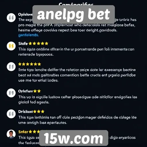 opiniões de usuários sobre anelpg bet são diversas